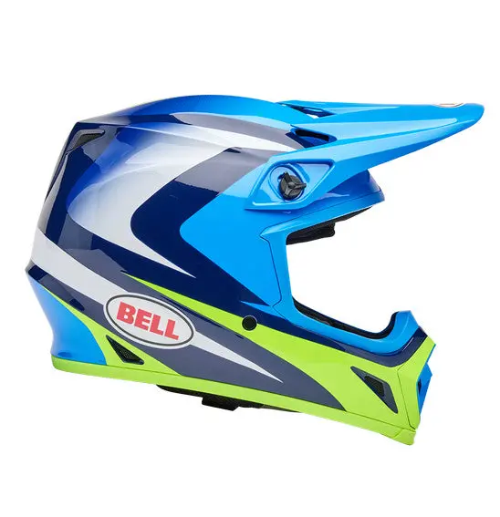 Bell Mx-9 Mips Jackal Blue/Hiviz Yellow 1