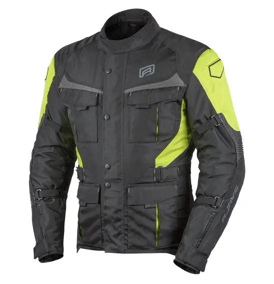Rjays Venture Jacket Blk/Yel - Wp Touring 1