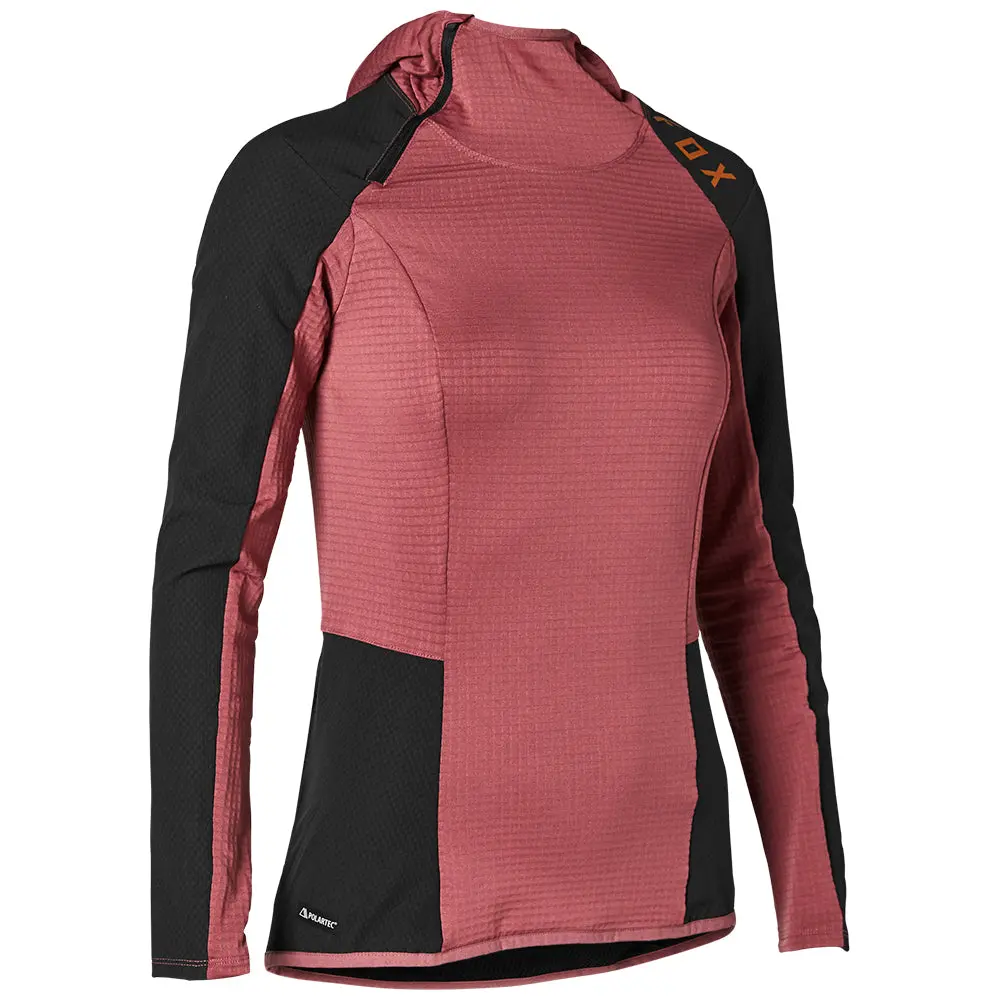 Fox Womens Defend Thermo Hoodie [Dusty Rose] 1