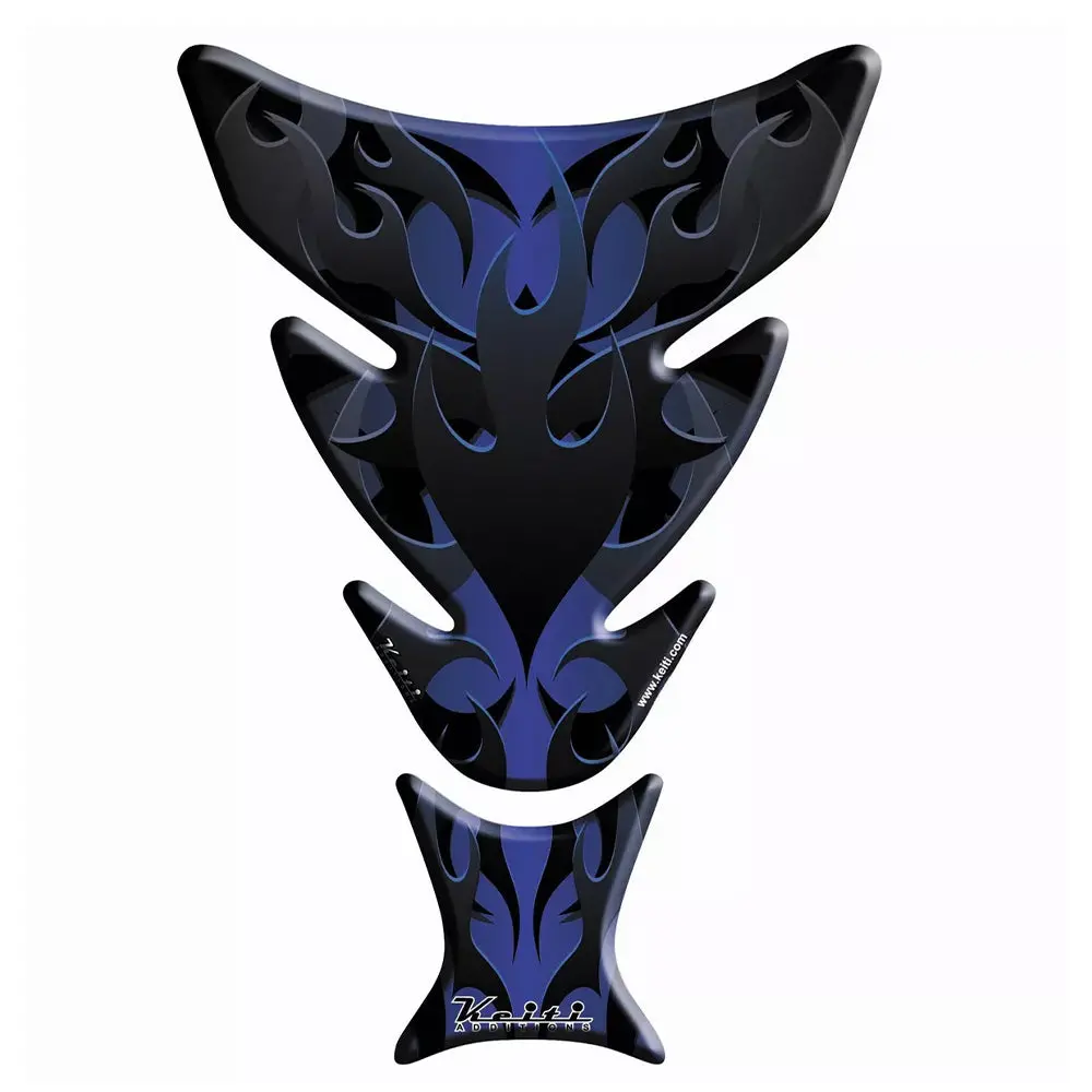 Keiti Tank Pad Tribal Flame Kt8040b [Blue] 1