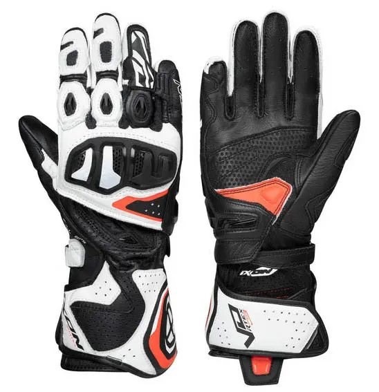Ixon Vortex Glove Blk/Wht - Racing Leather 1