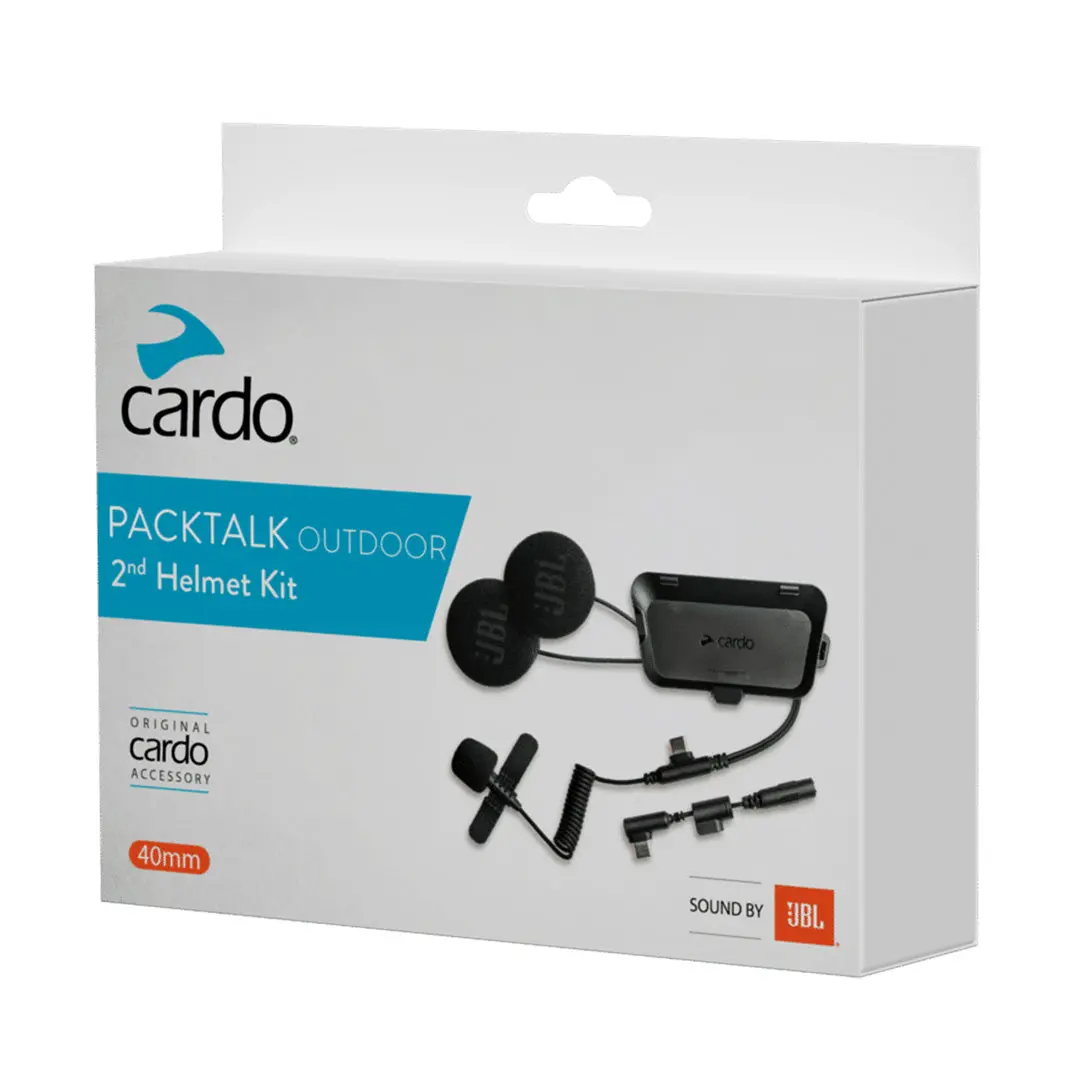 Cardo Packtalk Outdoor - 2Nd Helmet Kit 1