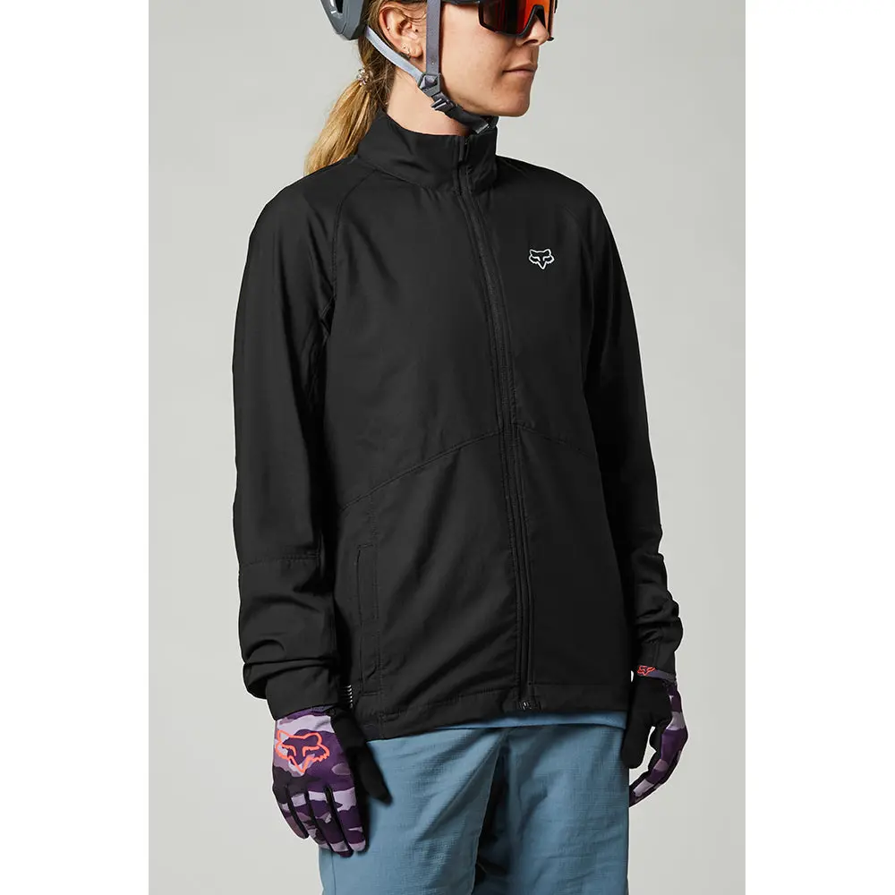 Fox Womens Ranger Wind Jacket [Black] 1