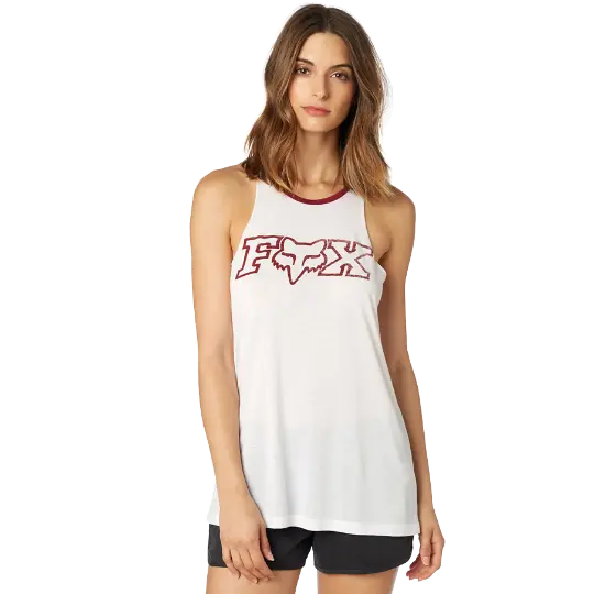 Fox Womens Cortex Muscle Tank [White] 1