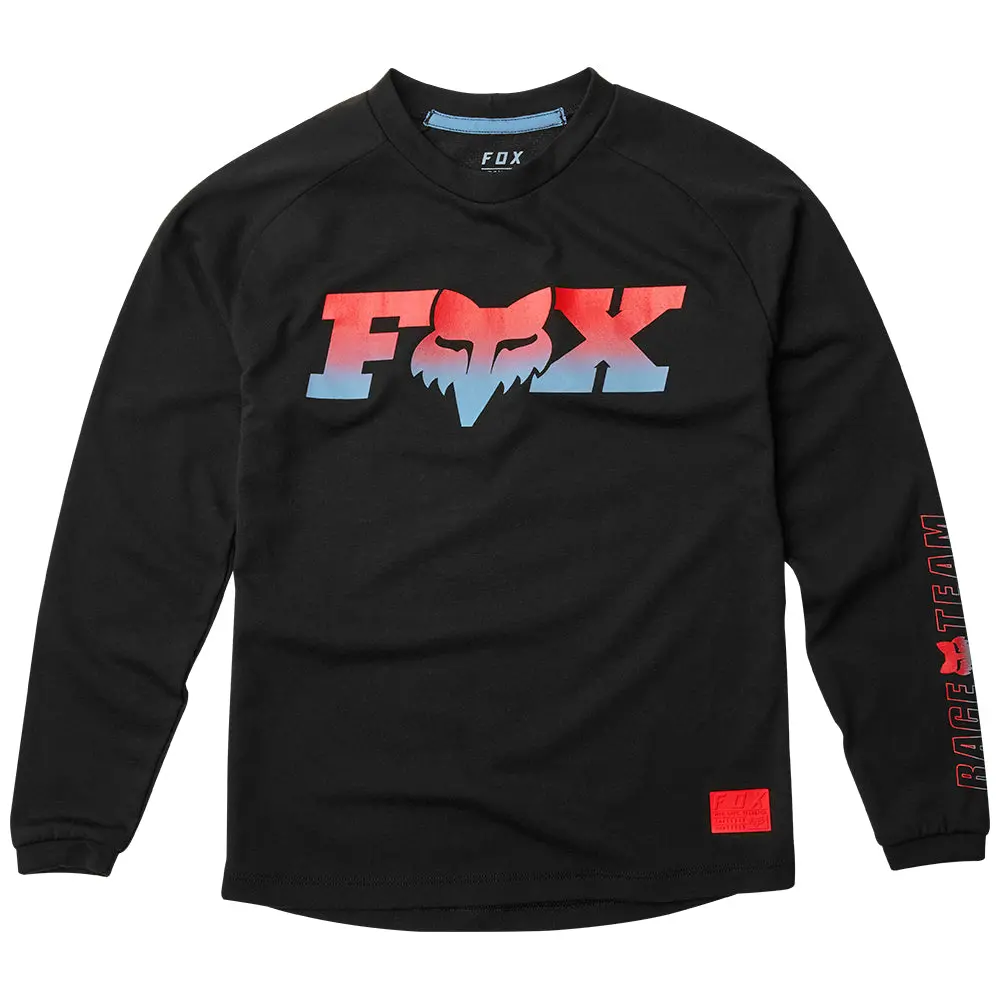 Fox Youth Ranger Dri-Release Ls Jersey [Black] 1