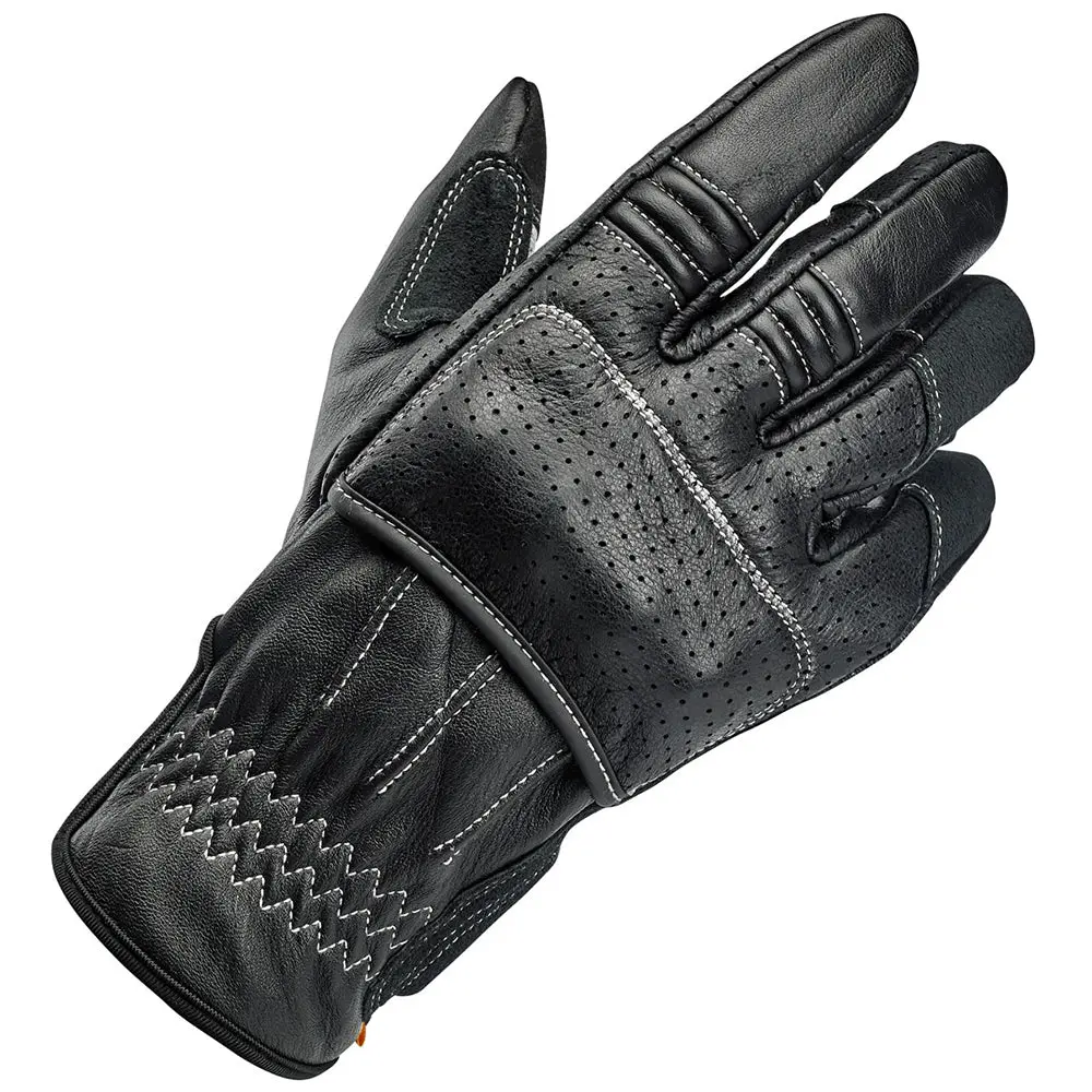 Biltwell Borrego Leather Glove [Black/Cement] 1