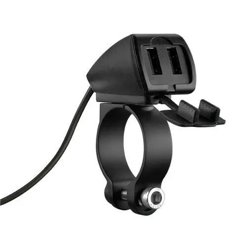 Optiline Trek Rainproof Double Usb Charger 3 Types Of Fixing 5400 Ma 30W 12/24V 1