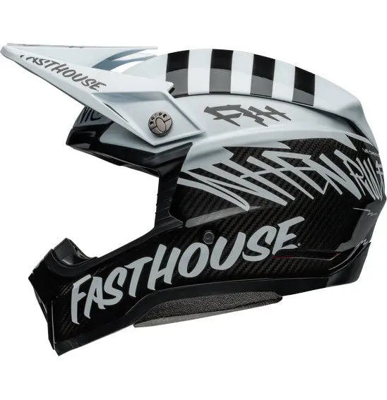 Bell Moto-10 Spherical Fasthouse Mod Squad White/Black 1