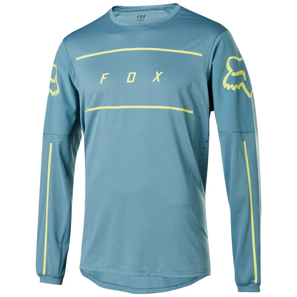 Fox Flexair Ls Fine Line Jersey [Light Blue] 1