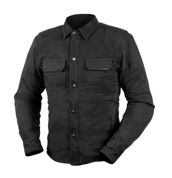 Rjays Ride Reinforced Shirt Black - Urban/Cruiser 1