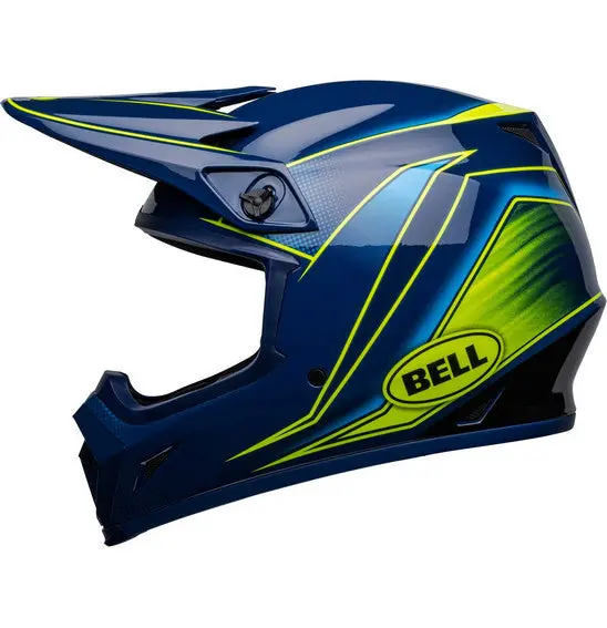 Bell Mx-9 Mips Zone Gloss Navy/Retina 1