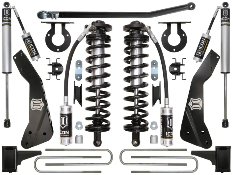 Icon Stage 1 Coilover Conversion System For 2011–2016 Ford F-250/F-350 – 4 To 5.5 Inch Lift 1