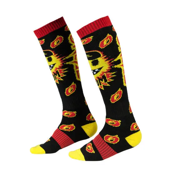 O'neal Pro Mx Boom Sock - Black/Yellow 1