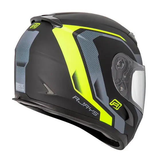 Rjays Grid Helmet - Matt Blk/Hi-Viz 1