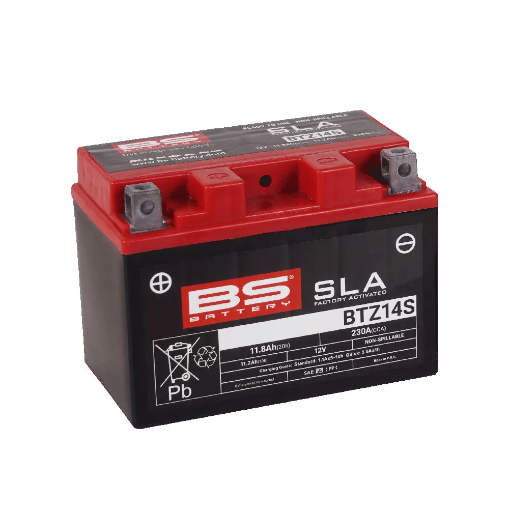 Bs Battery Btz14s (Ytz14s) Sla 1