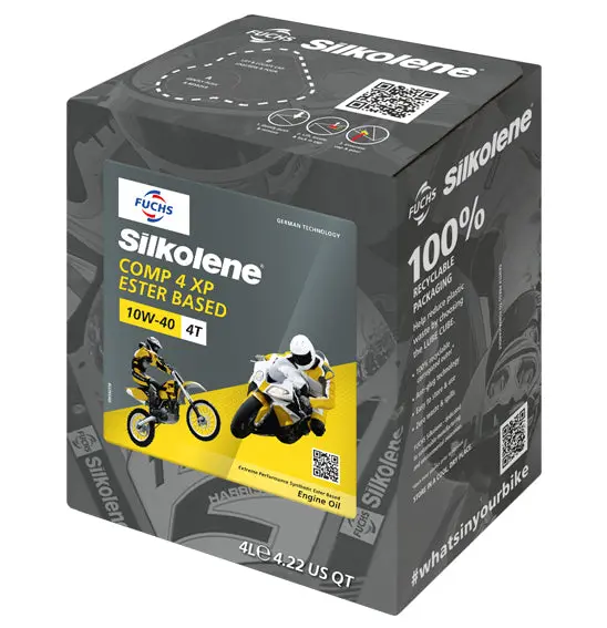 Silkolene Comp 4 Xp - Ester Based Semi Synthetic 4 Stroke 1