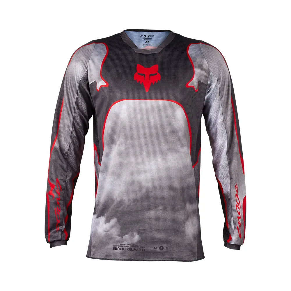Fox 180 Atlas Jersey [Grey/Red] 1