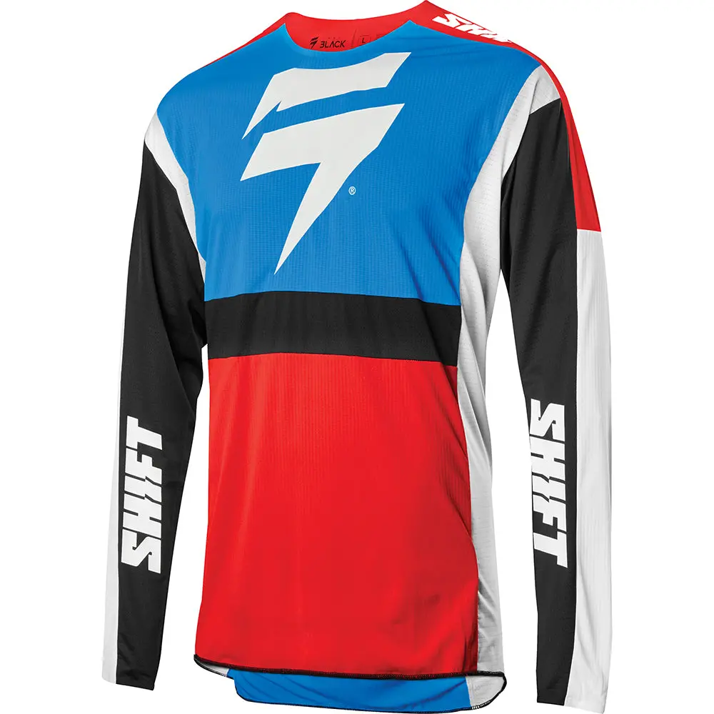 Shift 3Lack Label Race Jersey [Blue/Red] 1