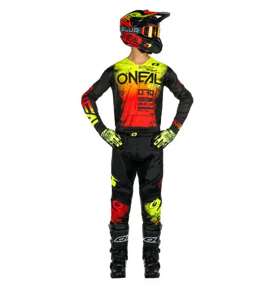 O'neal 2026 Youth Mayhem Scarz Pant - Black/Red 3