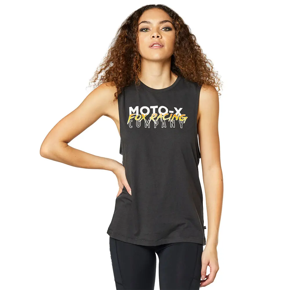 Fox Womens Rampage Tank [Black Vintage] 1