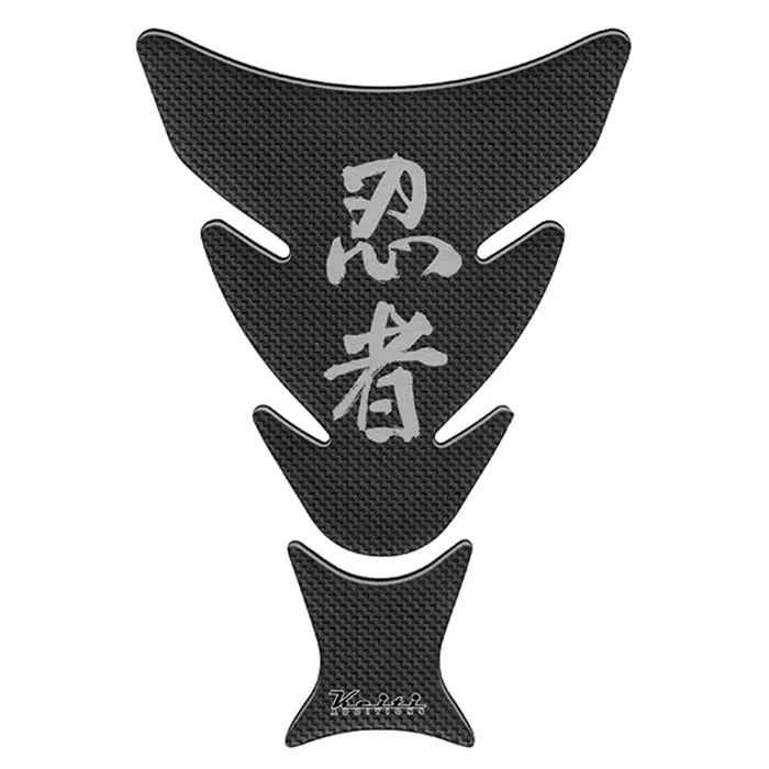 Keiti Tank Pad Kawasaki Ninja [Carbon/Silver] 1