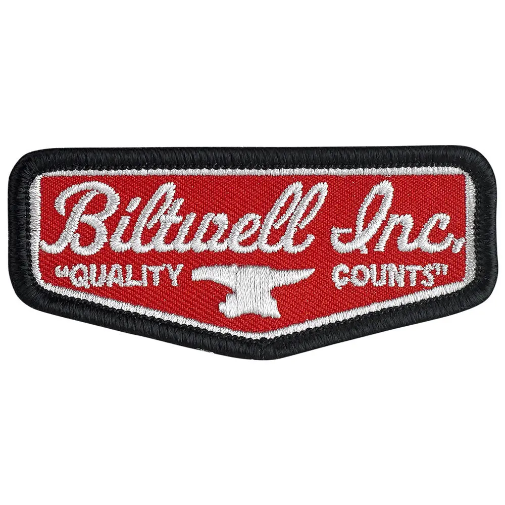 Biltwell Patch 3" [Shield Red/Grey/Black] 7.6Cm 1