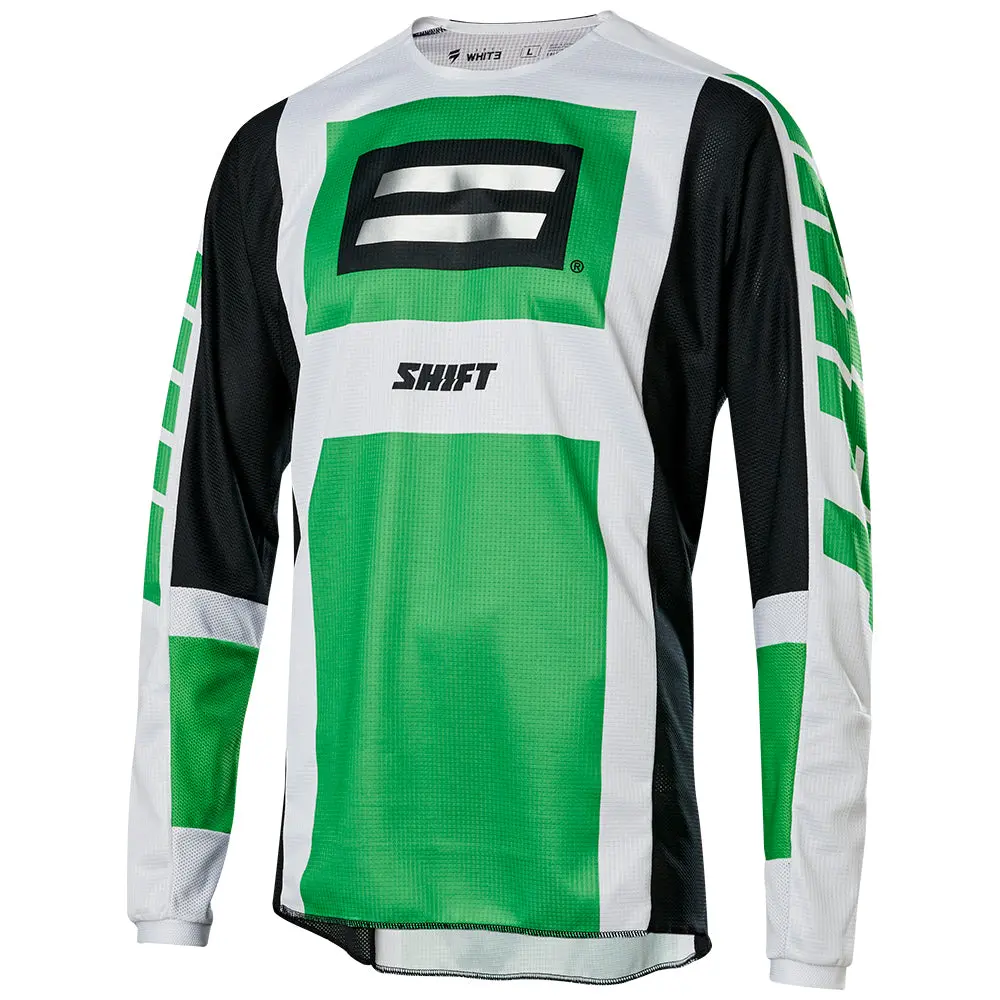 Shift Whit3 Label Archival Jersey Se [Green/Black] M 1