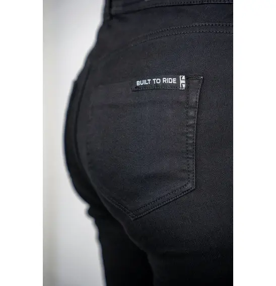 Bull-It Fury Black Skinny Motorcycle Jean (A) - Ladies 1