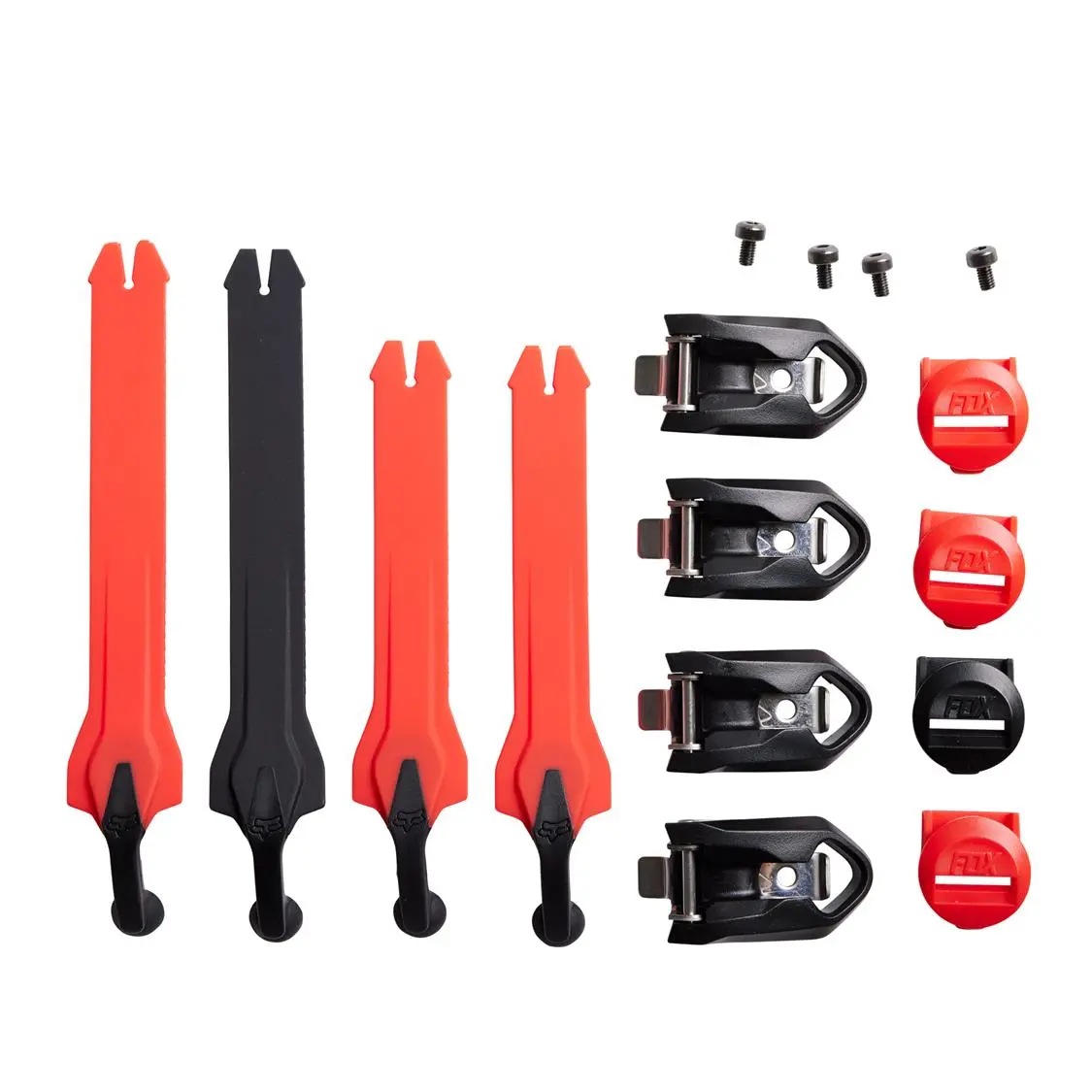 Fox Comp Boot Strap Kit [Flo Red] 1