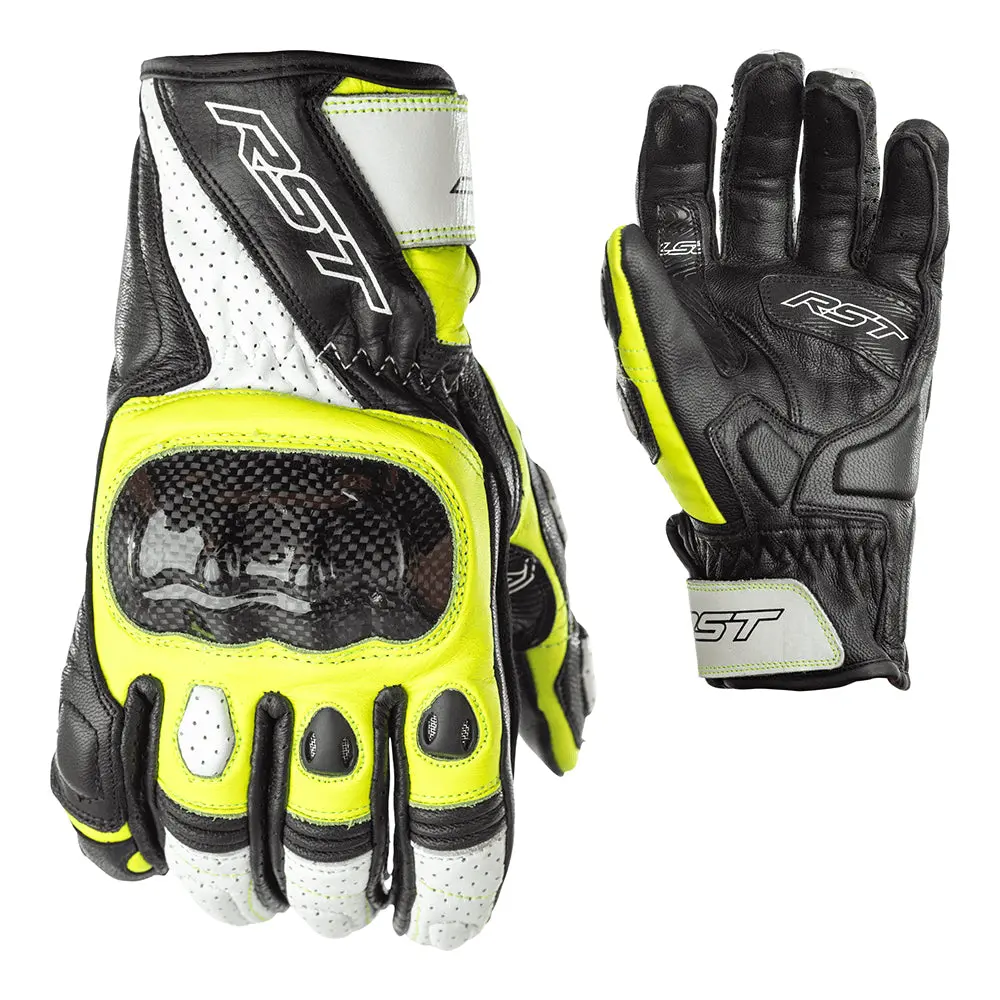 Rst Stunt 3 Ce Glove [Black/Flo Yellow] 1
