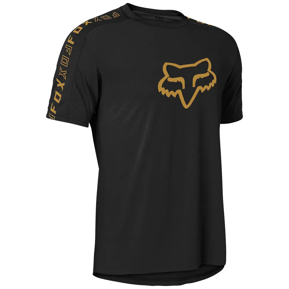 Fox Ranger Dr Ss Jersey [Black/Gold] 1