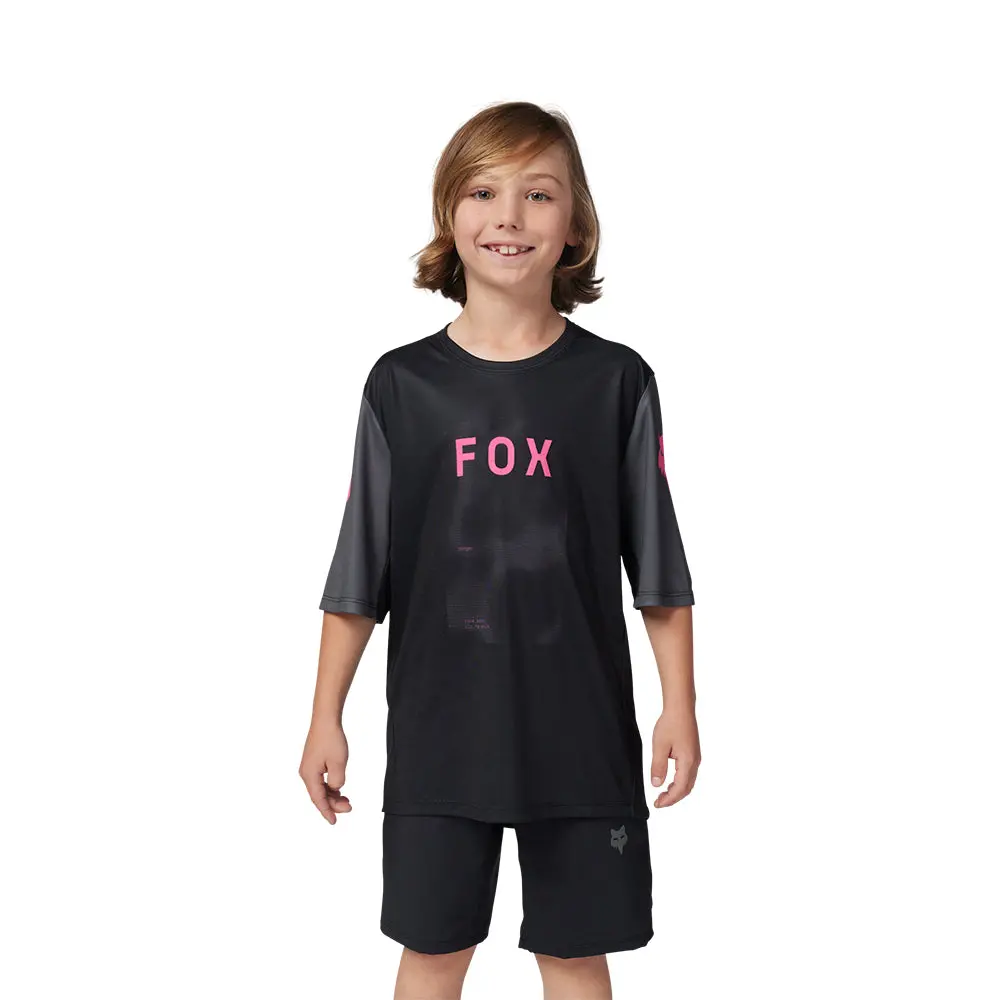 Fox Youth Ranger Ss Jersey Taunt [Black] 1
