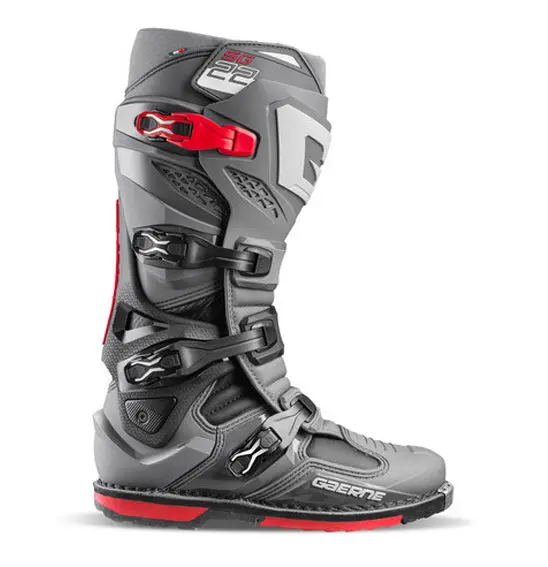 Gaerne Sg22 Anthracite/Black/Red - Mx 1