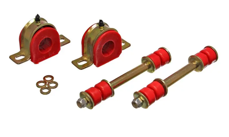 Energy Suspension Red Sway Bar Bushing Kit With End Links For 1982–2004 Gm Blazer & S-Series Trucks 1