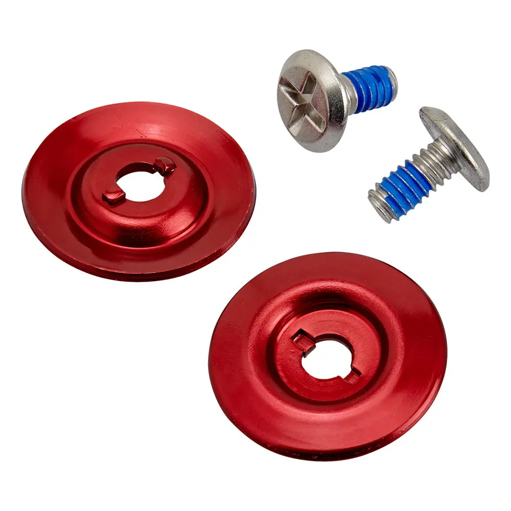 Biltwell Gringo S / Lane Splitter Visor Mechanism Kit [Stainless/Red] 1