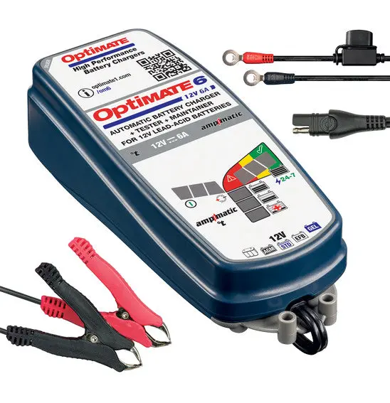 Optimate 6 Ampmatic - Battery Charger (Silver) 1