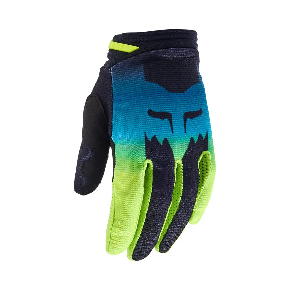 Fox Womens 180 Flora Gloves [Black/Yellow] 1