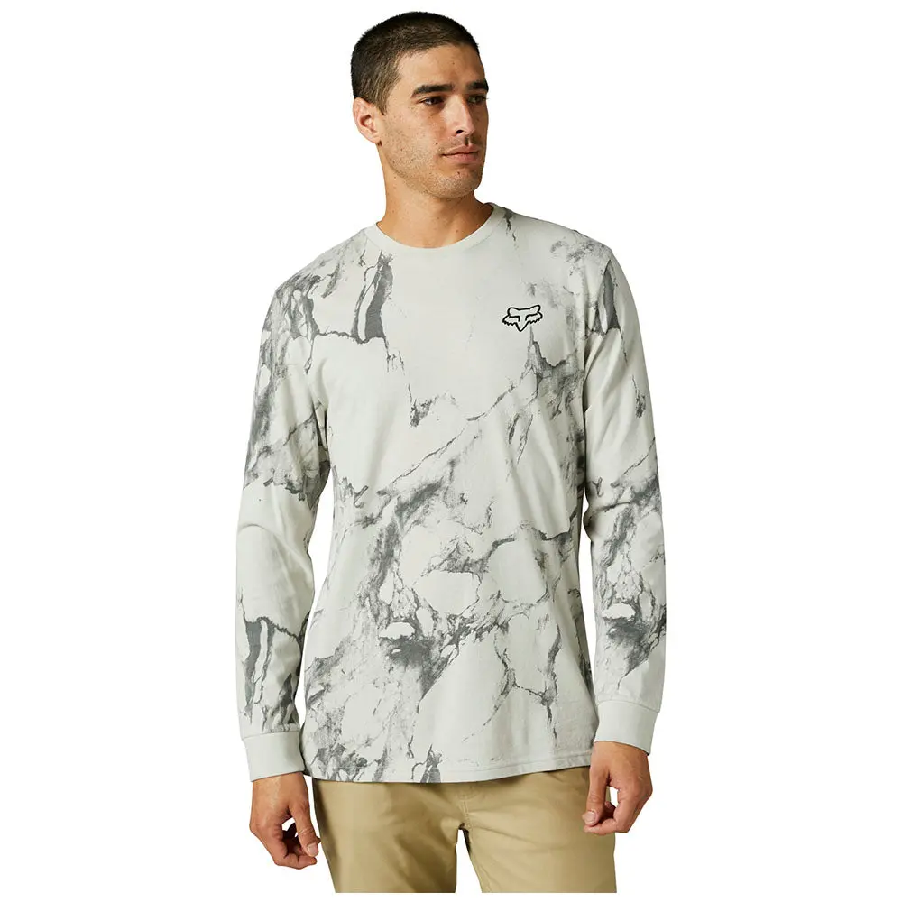 Fox Karrera Ls Premium Tee [Light Grey] 1