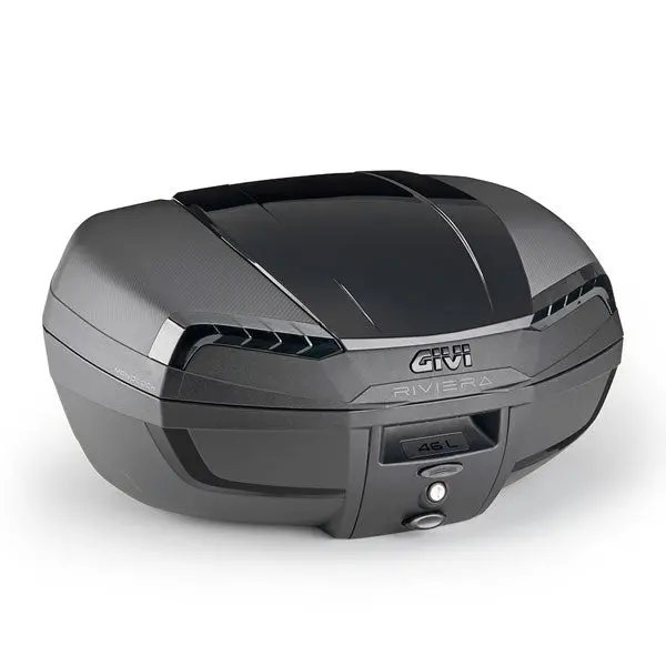 Givi E46nb Riviera Monolock Top Box (46 Litre) Black Edition 1