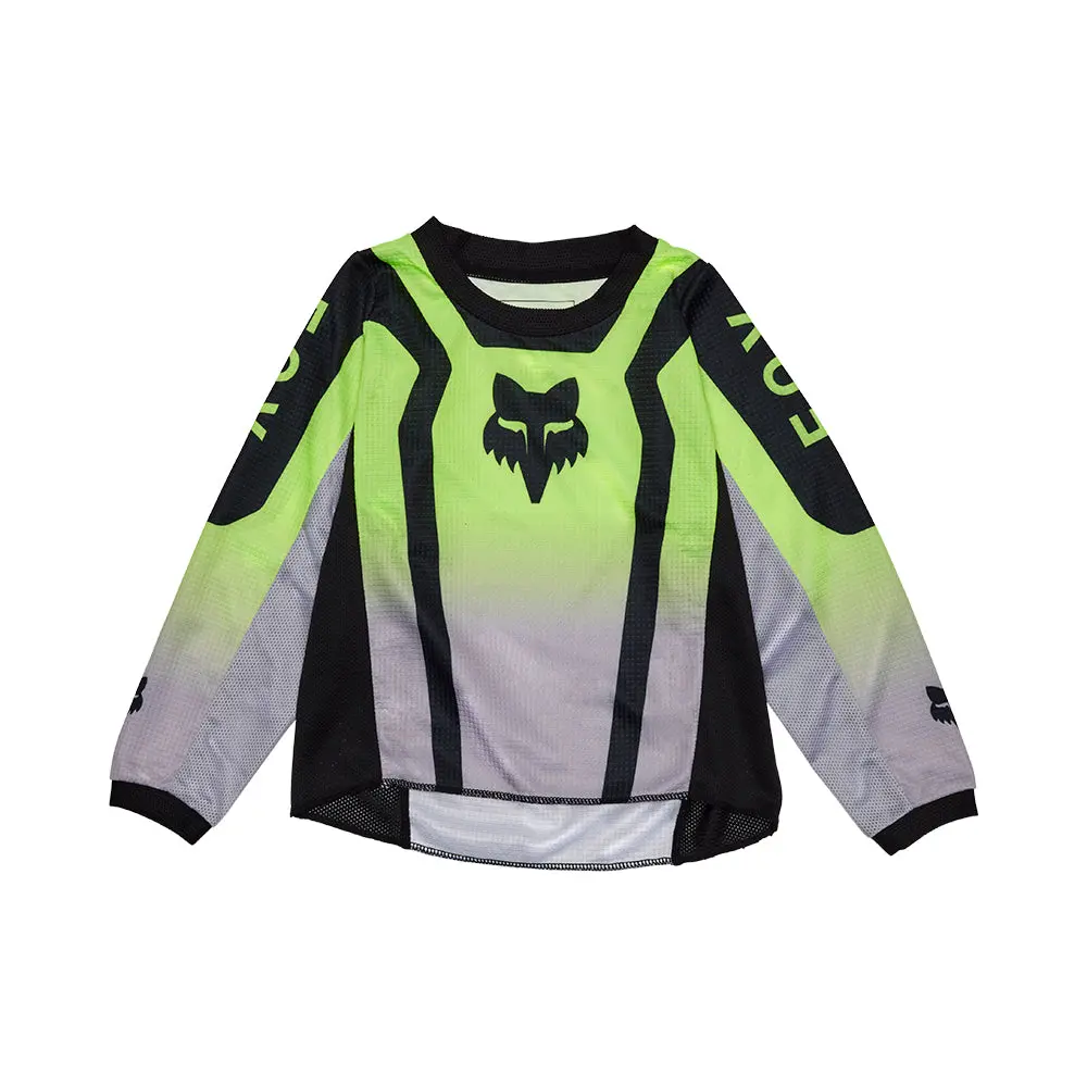 Fox Kids 180 Lean Jersey [Flo Yellow] Km 1