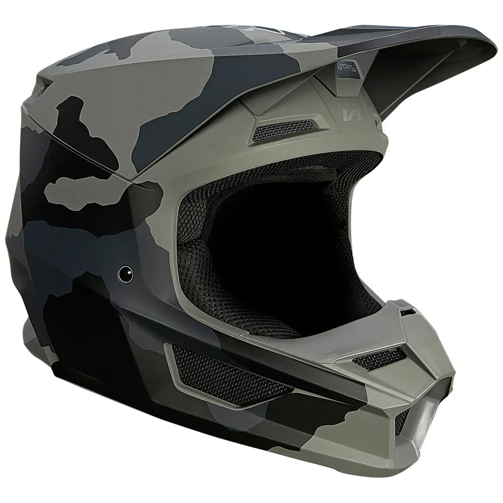 Fox Youth V1 Trev Helmet Ece [Camo] 1
