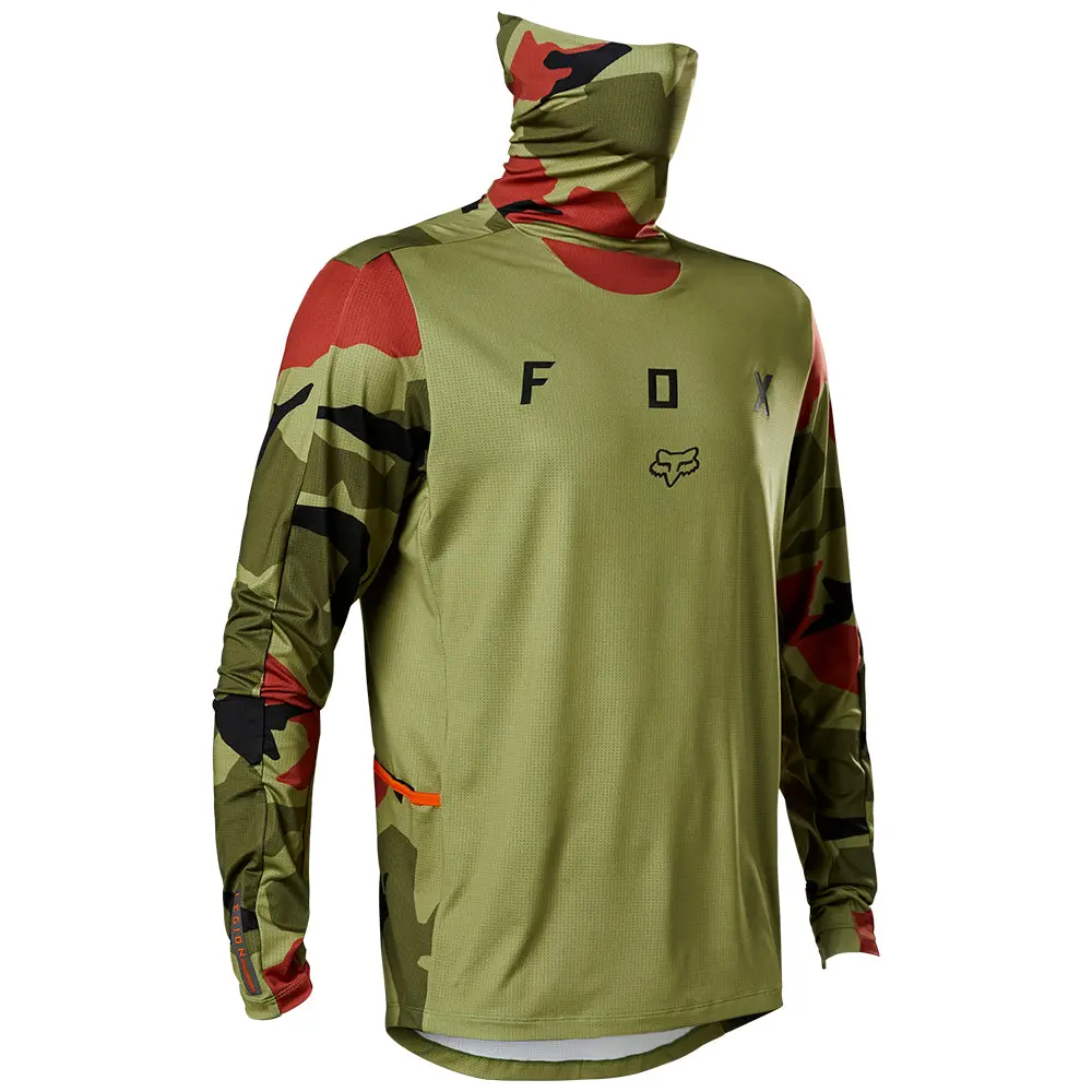 Fox Ranger Drive Jersey [Green Camo] 1