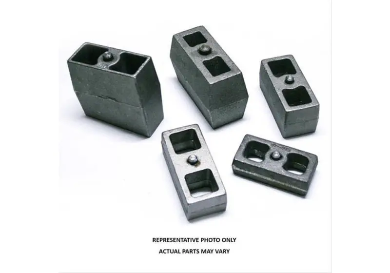 Superlift 2.5-Inch Rear Lift Block Kit With 5/8-Inch U-Bolt Pins – Universal Fit 1