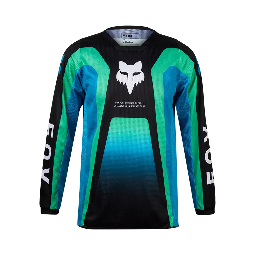 Fox Youth 180 Ballast Jersey [Black/Blue] 1