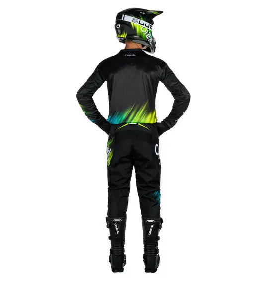 O'neal Element Voltage V.24 Jersey - Black/Green 1