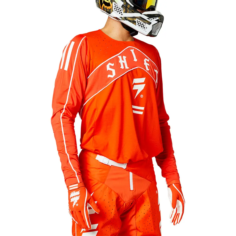 Shift Black Label Veem Jersey [Orange/White] 1