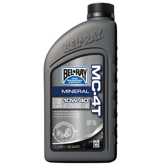 Bel-Ray Mc-4T Mineral Engine Oil 1