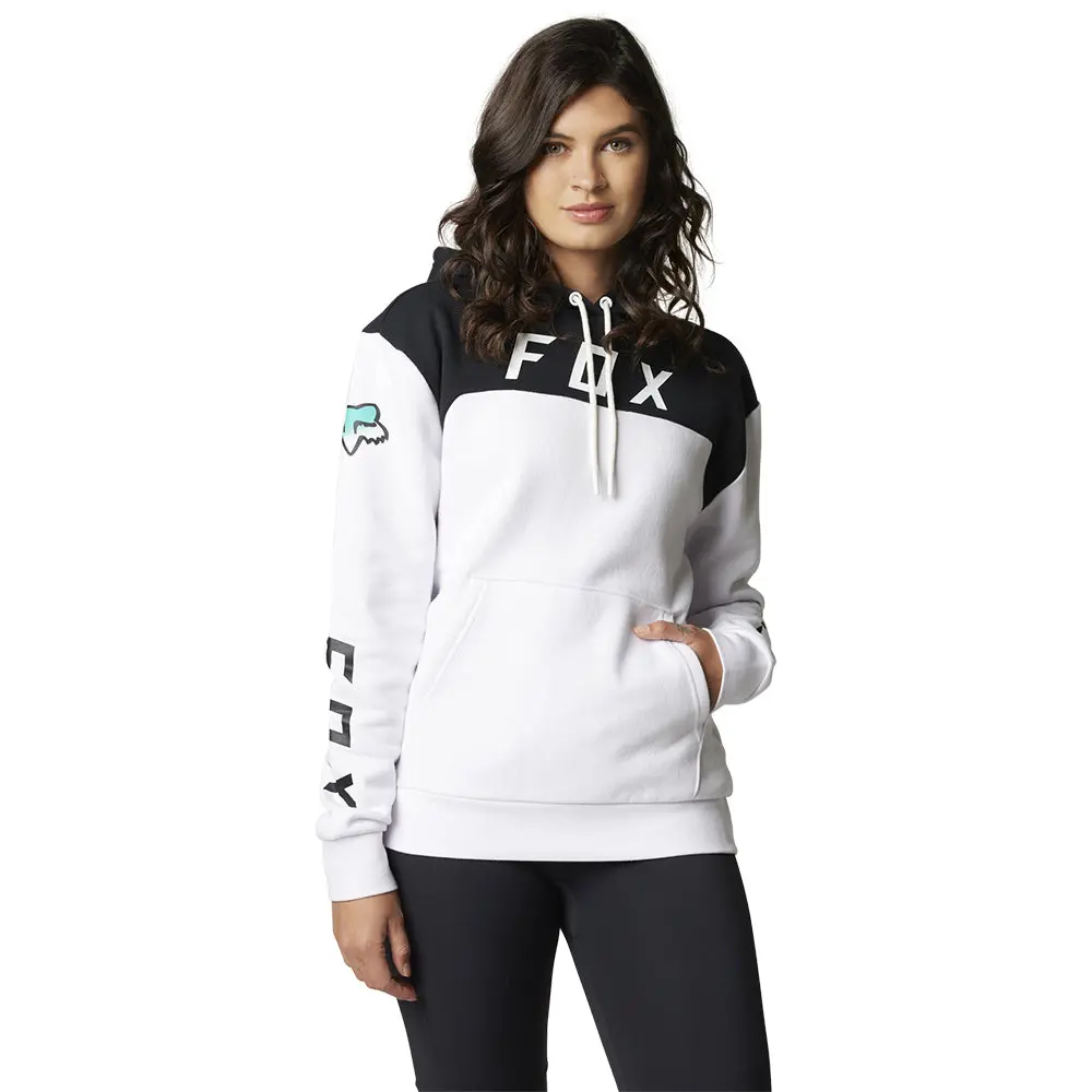 Fox Womens Fgmnt Pullover Fleece Hoody [White] 1