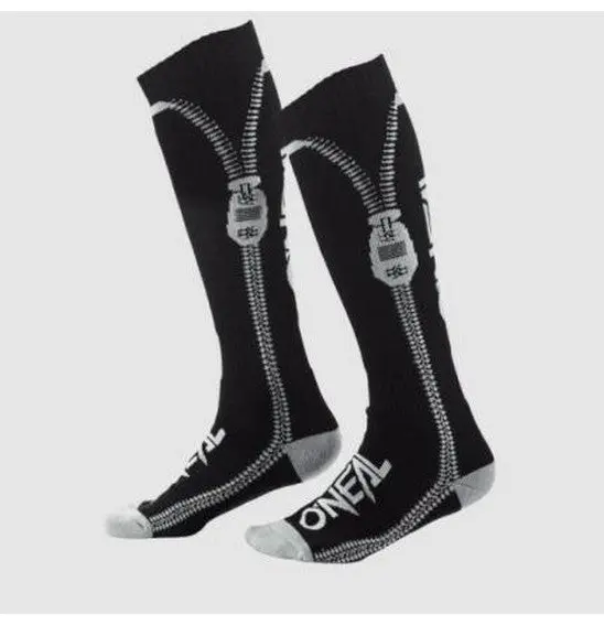 O'neal Pro Mx Zipper Sock - Black 1