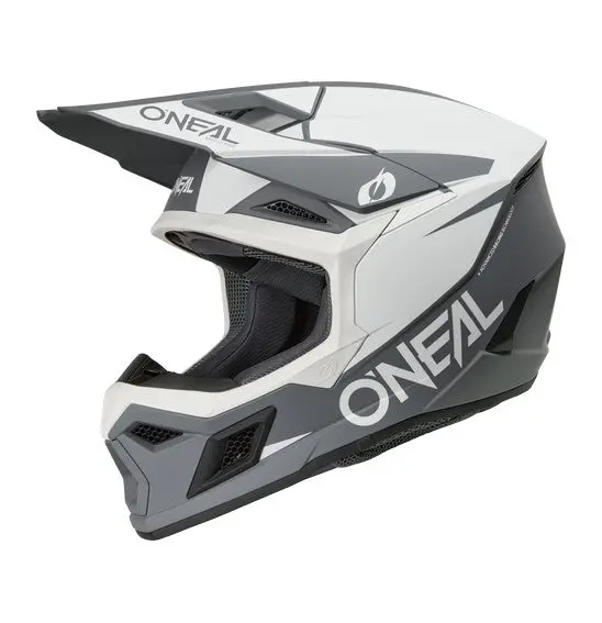 O'neal 2026 3Srs Solid Helmet - White/Black 1